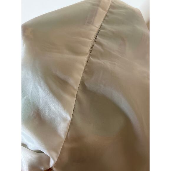 VINTAGE | Y2K ALEXIA ADMOR Gauze Chiffon Waist Detail Baroque Silk Mini Dress - Picture 11 of 16